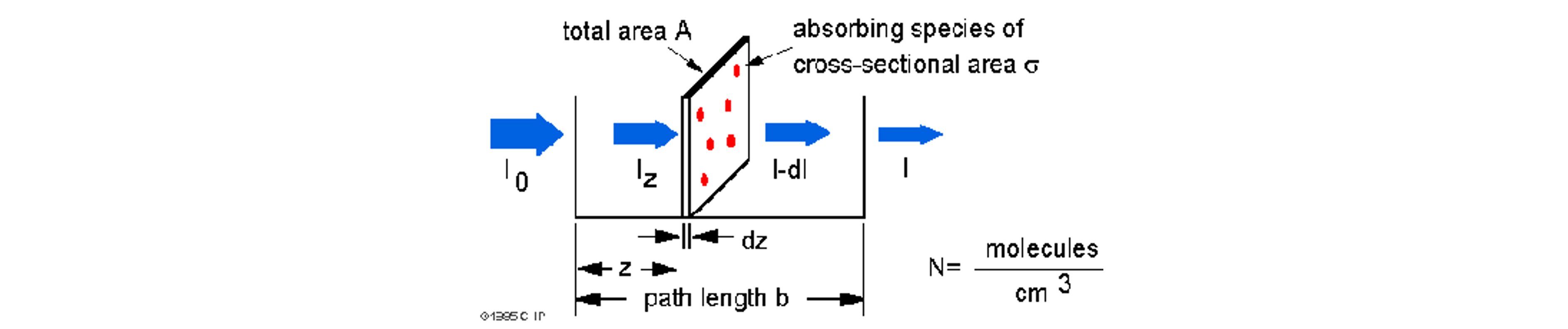 Derivation of Beer-Lambert Law